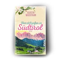 Außenansicht des Buches „Herzklopfen in Südtirol“