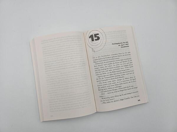 Außenansicht des Buches „Hilma“