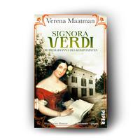Außenansicht des Buches „Signora Verdi. Die Primadonna des Komponisten“