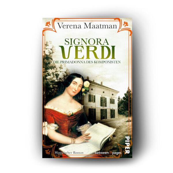 Außenansicht des Buches „Signora Verdi. Die Primadonna des Komponisten“