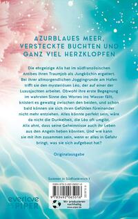 Rückansicht des Buches „Azurblau“ 