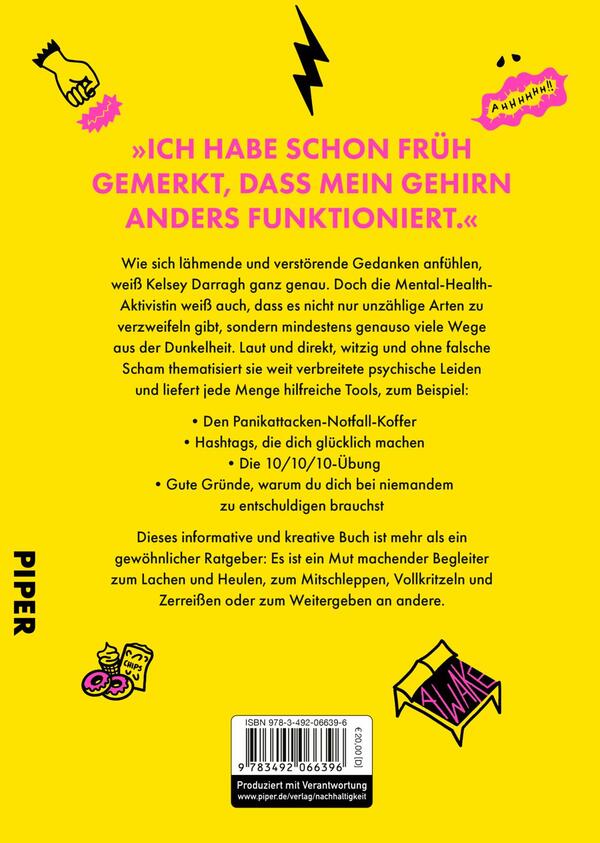 Rückansicht des Buches „Don't f*cking panic“