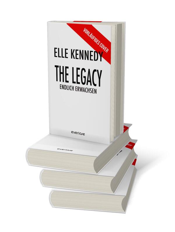 Bücherstapel des Buches „The Legacy – Endlich erwachsen“