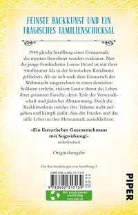 Rückansicht des Buches „Die Patisserie am Münsterplatz – Neuanfang “
