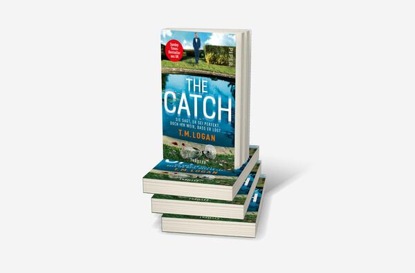 Bücherstapel des Buches „The Catch – Sie sagt, er sei perfekt. Doch ich weiß, dass er lügt ...“
