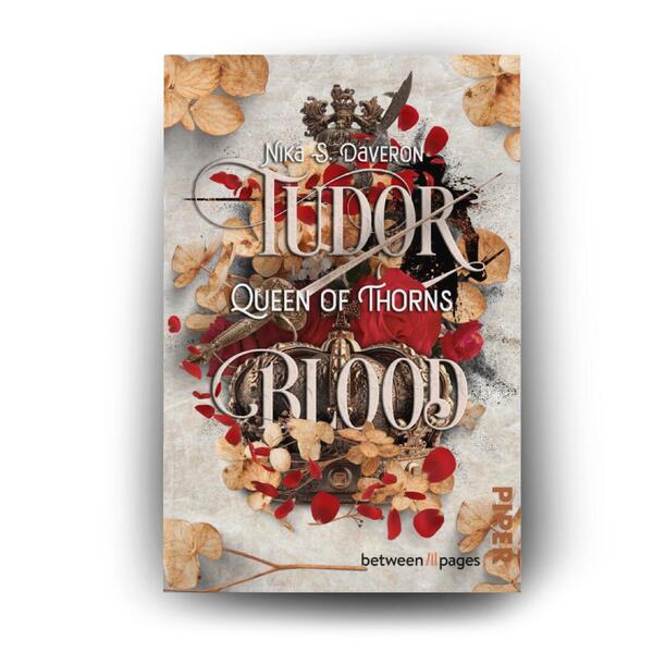 Außenansicht des Buches „Tudor Blood – Queen of Thorns“