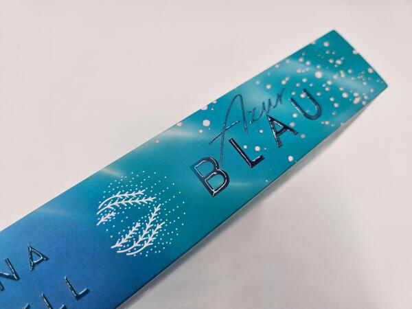 Innenansicht des Buches „Azurblau“