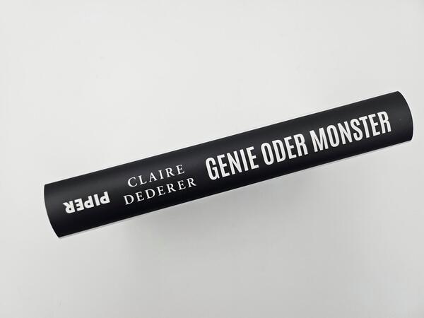 Innenansicht des Buches „Genie oder Monster“