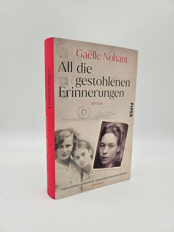 Außenansicht des Buches „All die gestohlenen Erinnerungen“