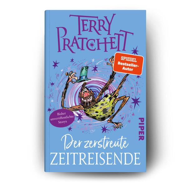 Außenansicht des Buches „Der zerstreute Zeitreisende“