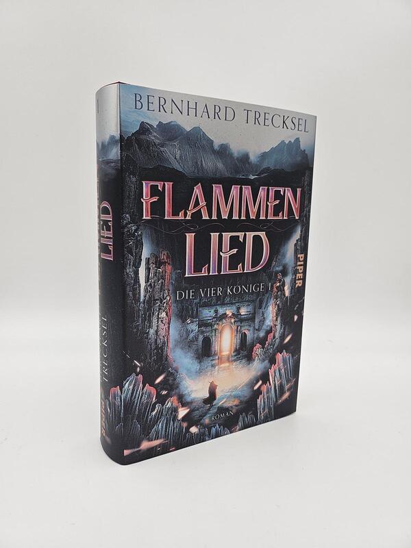 Innenansicht des Buches „Flammenlied“