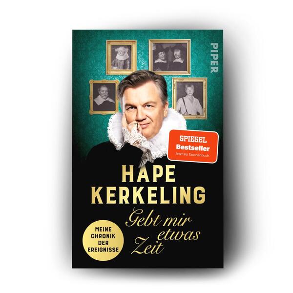 Außenansicht des Buches „Gebt mir etwas Zeit“