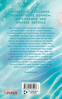 Rückansicht des Buches „Korallenrosa“ 