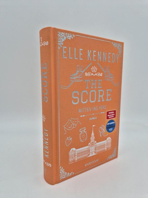 Außenansicht des Buches „The Score – Mitten ins Herz“