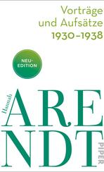 Vorträge und Aufsätze 1930–1938