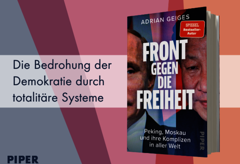 Gestalteter Banner mit Buchcover