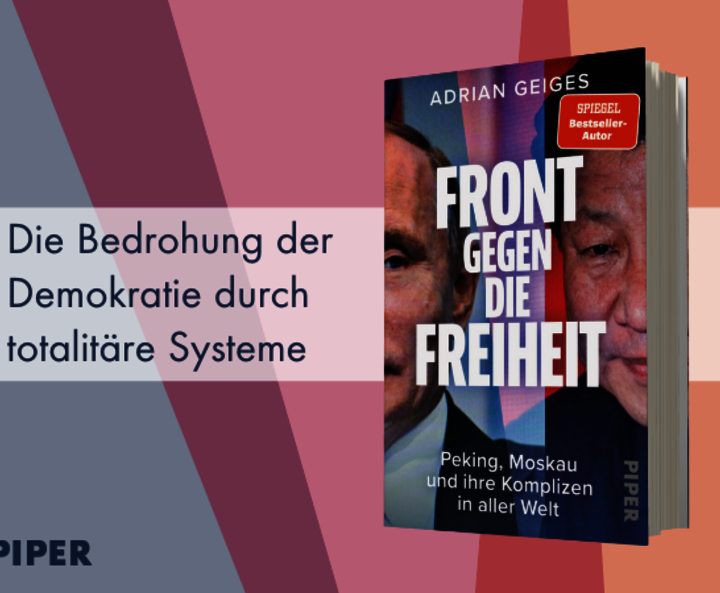 Gestalteter Banner mit Buchcover