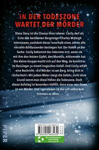 Rückansicht des Buches „Der Aufstieg – In eisiger Höhe wartet der Tod“