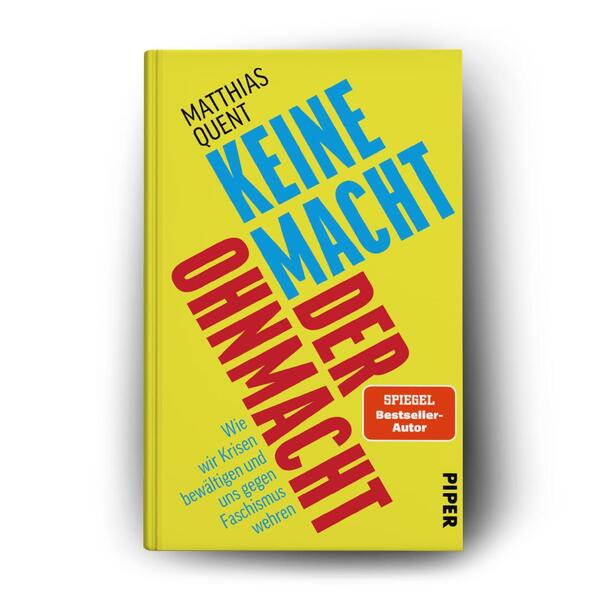 Außenansicht des Buches „Keine Macht der Ohnmacht“