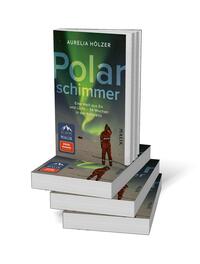 Bücherstapel des Buches „Polarschimmer“