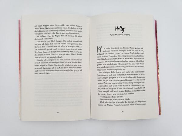 Innenansicht des Buches „The Colors of Your Soul“