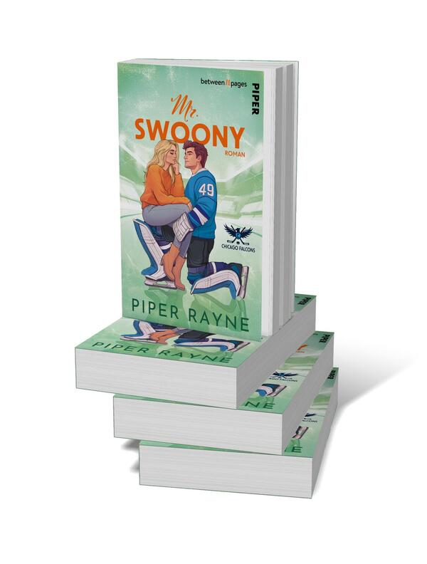 Bücherstapel des Buches „Chicago Falcons – Mr. Swoony“