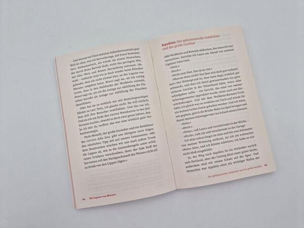 Außenansicht des Buches „Die Spaghetti-vongole-Tagebücher“