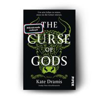 Außenansicht des Buches „The Curse of Gods“