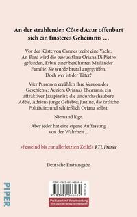 Rückansicht des Buches „Die fremde Frau“