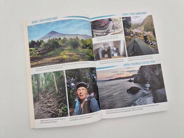 Außenansicht des Buches „Hiking Asia“