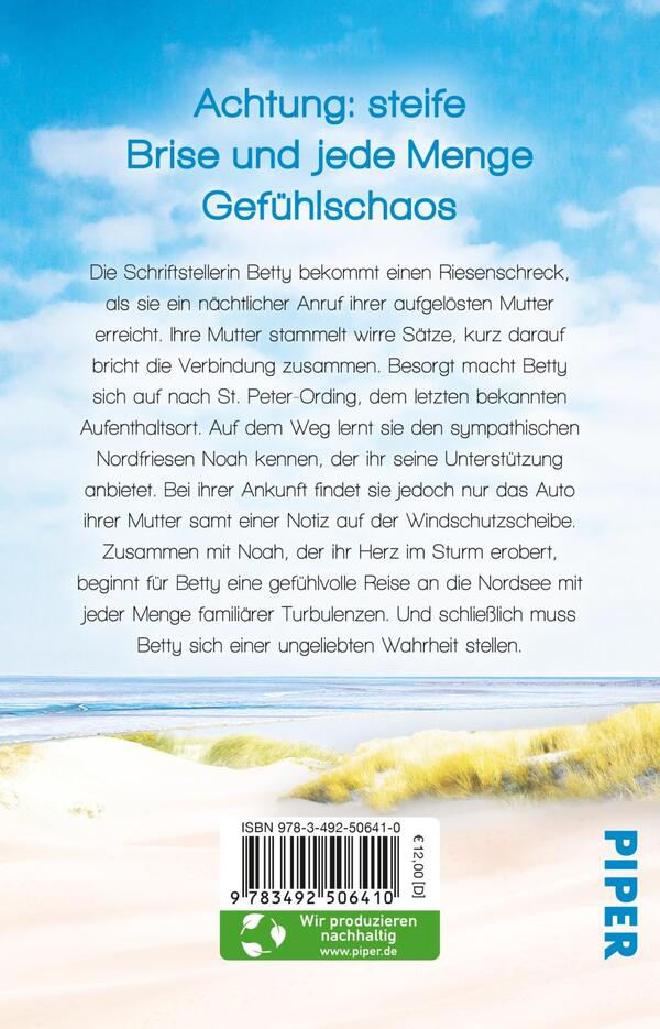 Rückansicht des Buches „Strandgeflüster in St. Peter-Ording“