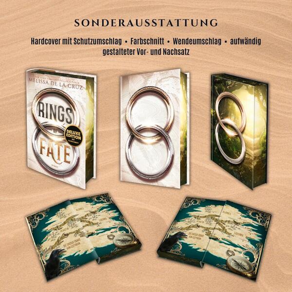 Außenansicht des Buches „Rings of Fate (Deluxe-Ausgabe)“