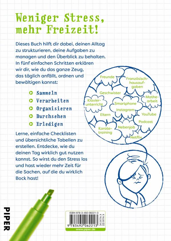 Rückansicht des Buches „Die Dinge gechillt geregelt kriegen“