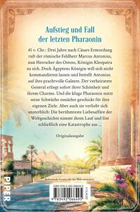 Rückansicht des Buches „Die letzte Pharaonin“