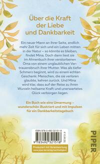 Rückansicht des Buches „Dein Glück kommt von Herzen“