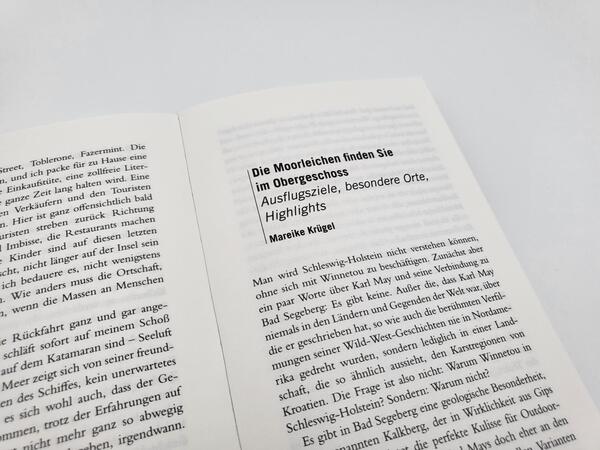 Innenansicht des Buches „Gebrauchsanweisung für Schleswig-Holstein“