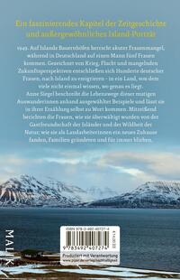 Rückansicht des Buches „Frauen, Fische, Fjorde“