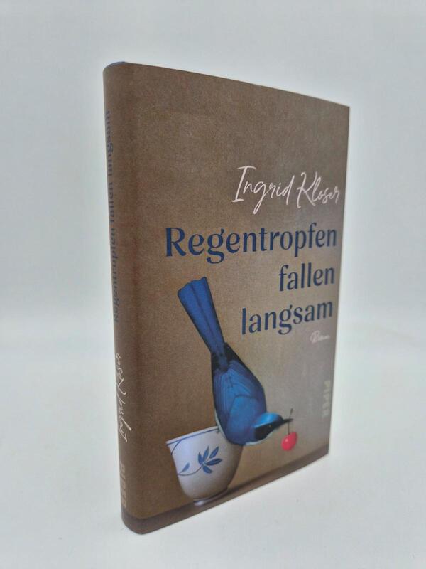Außenansicht des Buches „Regentropfen fallen langsam“