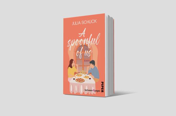 Außenansicht des Buches „A spoonful of us“
