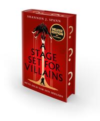 Außenansicht des Buches „A Stage set for Villains (Deluxe-Ausgabe)“
