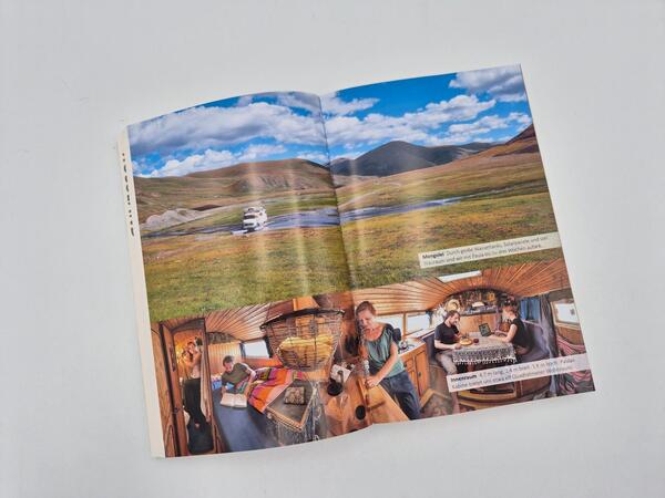 Außenansicht des Buches „Sechs Jahre Weltumrundung“