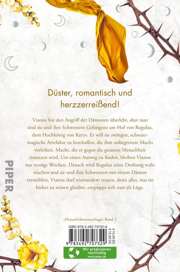 Rückansicht des Buches „Sister of the Moon“