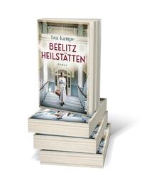 Bücherstapel des Buches „Beelitz Heilstätten“