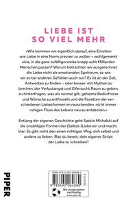 Rückansicht des Buches „Lieben und lieben lassen“ 