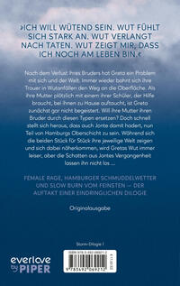 Rückansicht des Buches „Through Tempest and Tide“