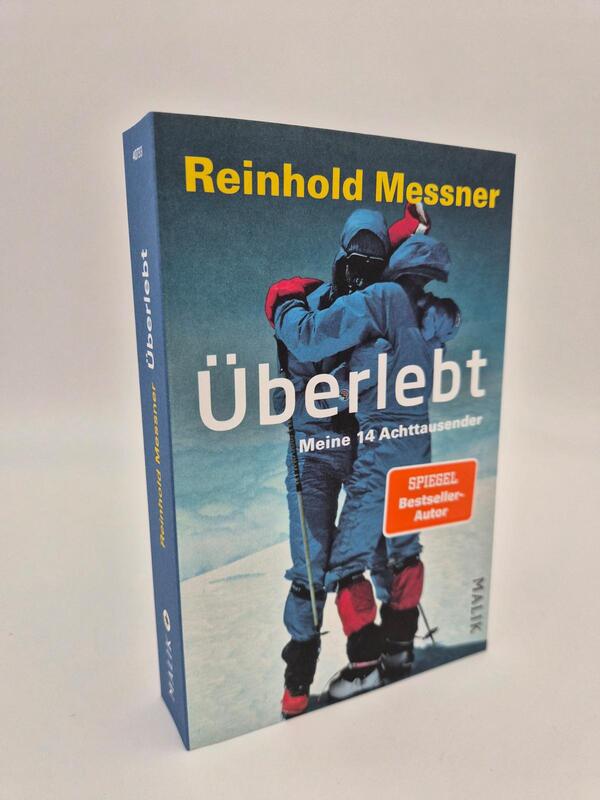 Außenansicht des Buches „Überlebt“