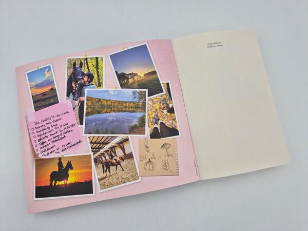 Außenansicht des Buches „Wildflower Dreams“