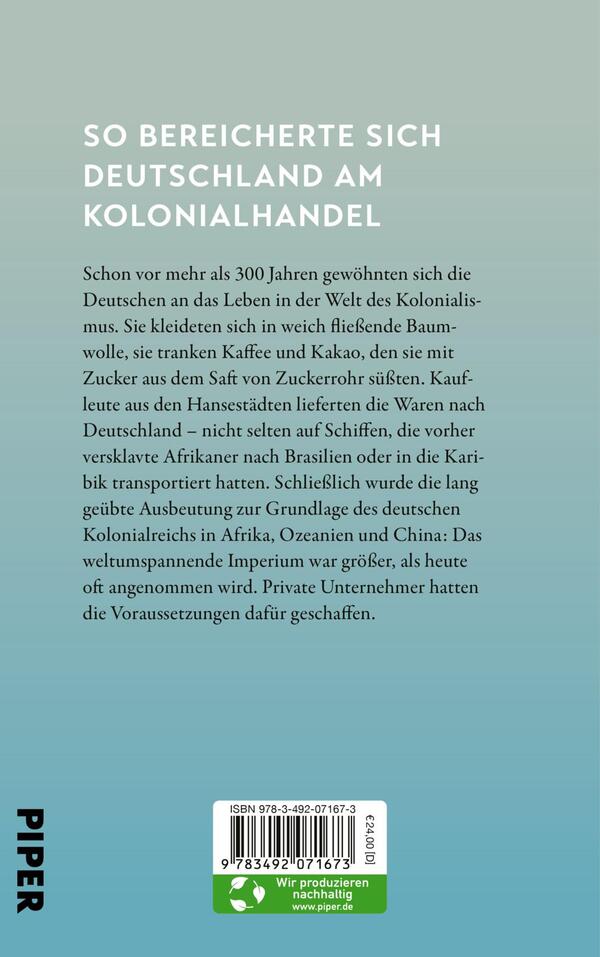 Rückansicht des Buches „Zucker, Schnaps und Nilpferdpeitsche“
