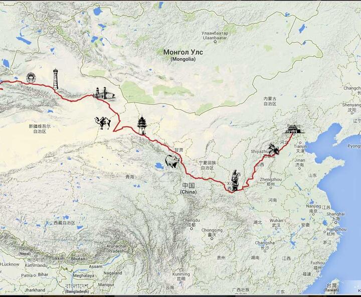 Wanderung China