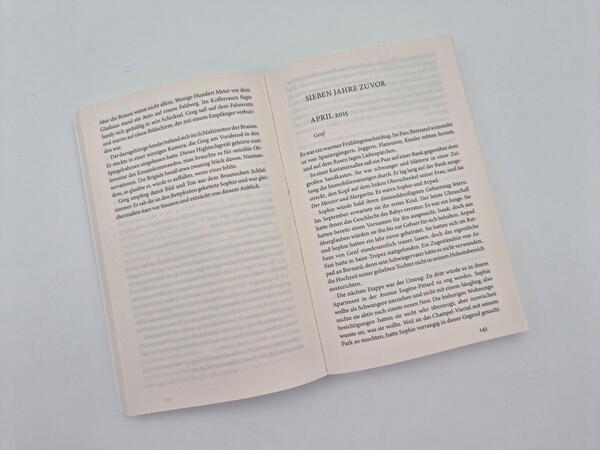 Außenansicht des Buches „Ein ungezähmtes Tier“